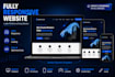 design and develop a responsive HTML CSS javascript website