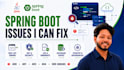 fix java spring boot rest API bugs and backend errors