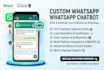 build whatsapp chatbot using whatsapp business api
