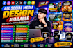 design professional youtube, thumbnail