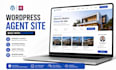 design a modern realtor or broker website with elementor