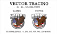 convert ai image to vector, vector tracing 1 hour