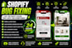 fix shopify bugs, theme issues and liquid errors code errors