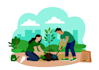 design modern flat vector illustrations