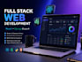 create a professional web application using react and django