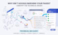 do technical SEO audit and fix website indexing issues