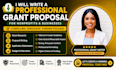 write a professional grant proposal for nonprofits and businesses