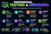 debug and fix your java, javascript, react, angular, or node js app
