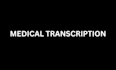 do medical transcription audio to text