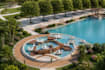 design backyard,park landscape renders and layout plans