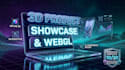 create an interactive 3d product showcase with spline and webgl