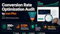 do a data driven conversion rate audit from your saas with fixes in 2 days