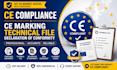 prepare ce marking compliance, technical file and eu declaration