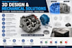 do 3d product design, mechanical design, cad, reverse engineering, scan
