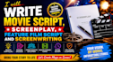 write movie script, screenplay, feature film script and screenwriting