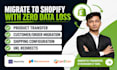 migrate your woocommerce wix squarespace wordpress store to shopify ecommerce