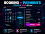build a booking website with calendly and stripe payments