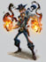 draw 2d game character illustration