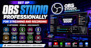 set up obs studio professionally for streaming and recording