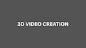 create 3d video animation