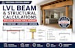 do lvl beam and structural calculations for load bearing wall removal permit