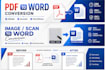 convert PDF to editable word with accurate formatting