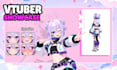 design a custom 3d anime vtuber avatar for vrchat and vroid