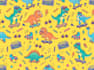 design seamless hand drawn patterns designs, textile prints