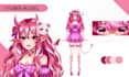 model and rig live2d vtuber model vtuber avatar commission, anime vtuber