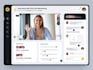 interactive business saas web dashboard