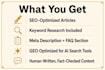write SEO personal finance and fintech blog content