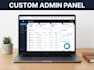 build a complete django website with database and admin panel