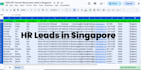 do b2b lead generation, verified email list, and web research