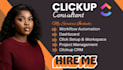 be your clickup expert for project management and automation