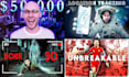 design custom youtube thumbnails for any niche