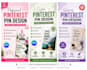 design professional pinterest pins using canva