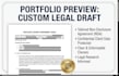draft, review, and edit legally binding contracts and agreements