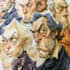 do a political cartoon art