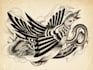 create a detailed japanese inspired tattoo design concept