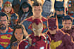 do a comic book page illustration
