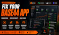 base44 fixing, base44 migration, base44 deployment, base44 app design