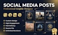 design professional real estate social media posts