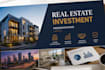 create real estate pitch deck, property investment presentation, powerpoint