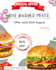 create restaurant promo posters and food banners