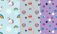 design cute and playful kids pattern design