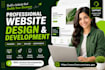design a professional website with wordpress and hostinger