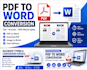 do fast typing and PDF to word conversion