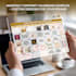 manage your instagram and facebook with content and posting