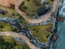 create an illustrated custom map for locations and creative