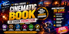 create cinematic book or ebook promotion